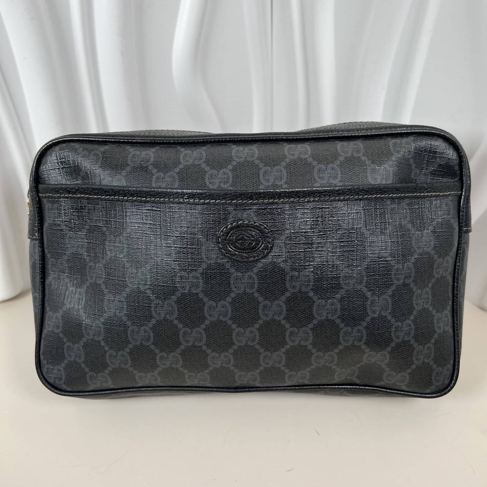 Gucci Monogram Messenger/Clutch